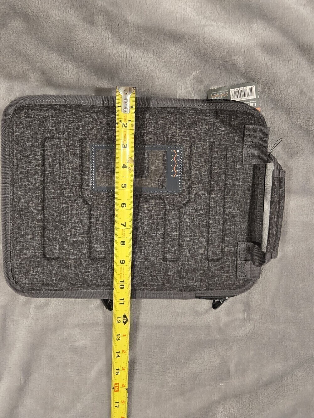 Higher Ground Capsule 11" Laptop-Tablet Case - Sleek Armoured Laptop Sleeve Gray - Picture 9 of 10